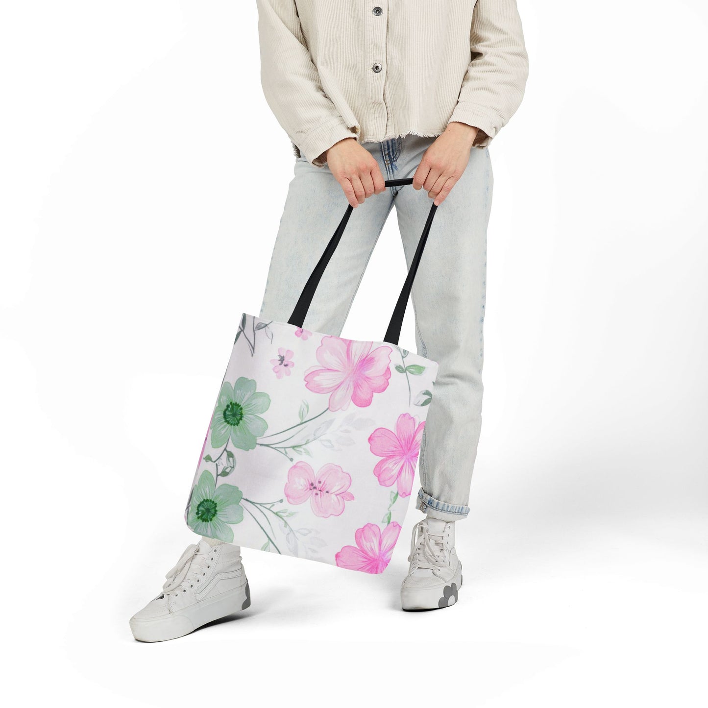 Vibrant Floral Tote Bag