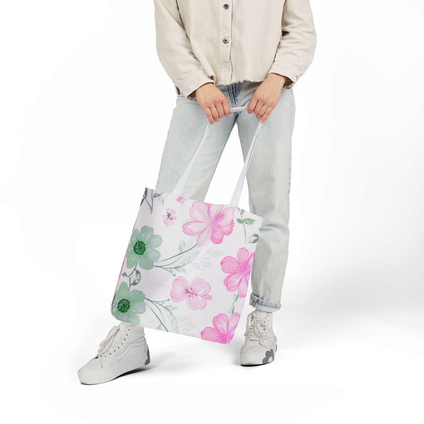 Vibrant Floral Tote Bag