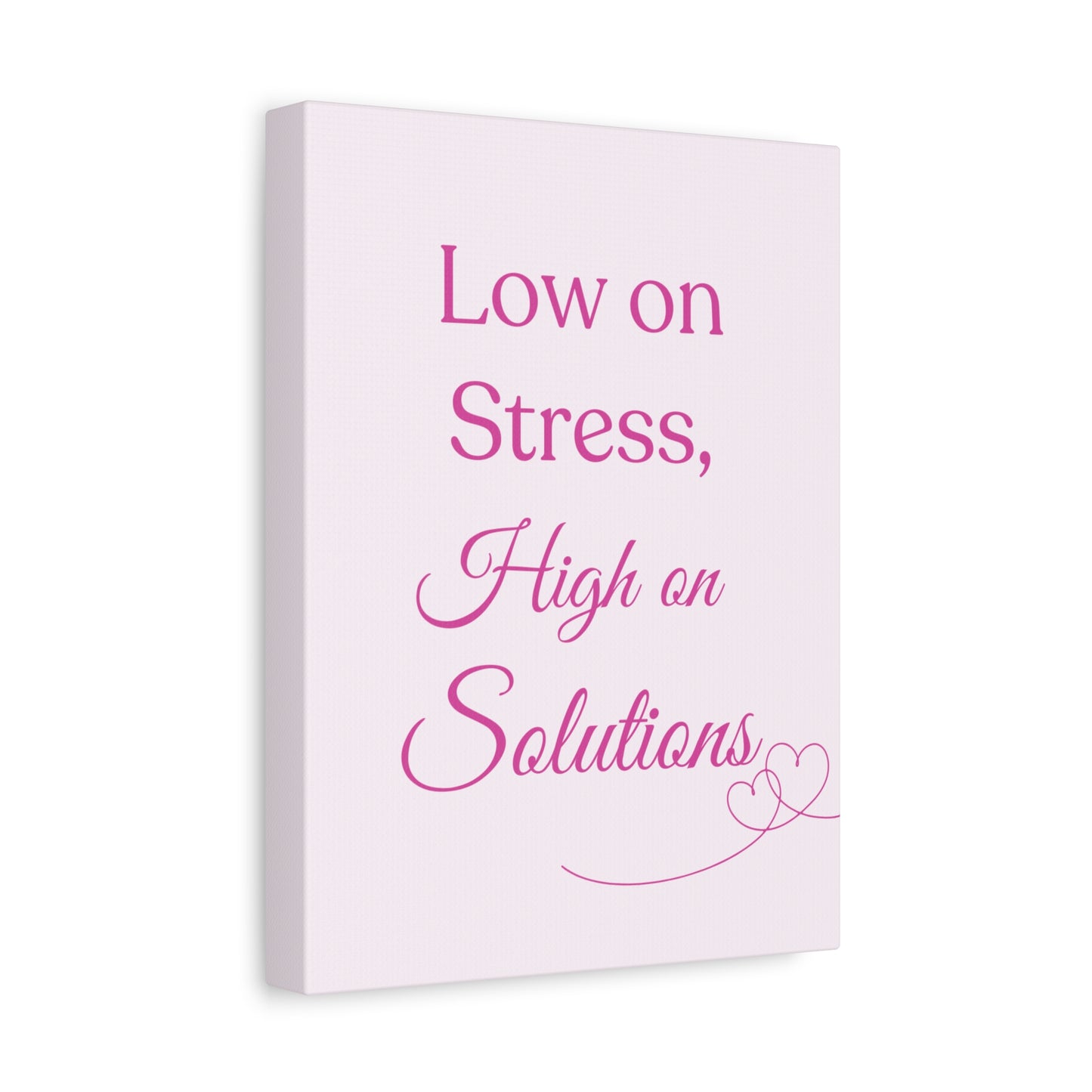 Abundant Inspo Canvas, Pink