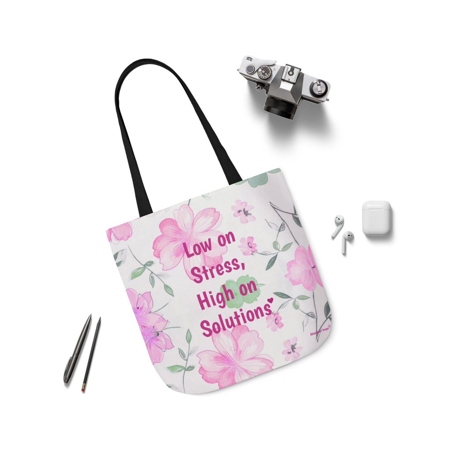 Vibrant Floral Tote Bag