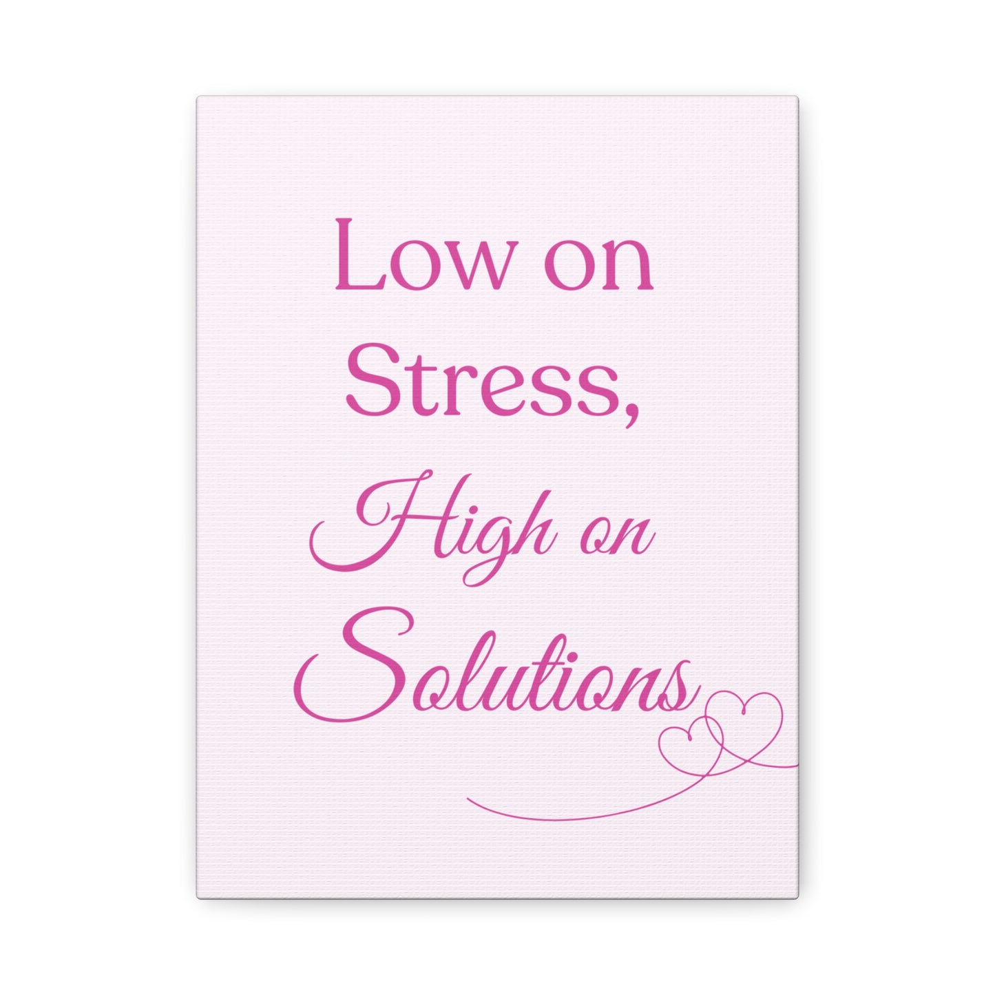 Abundant Inspo Canvas, Pink