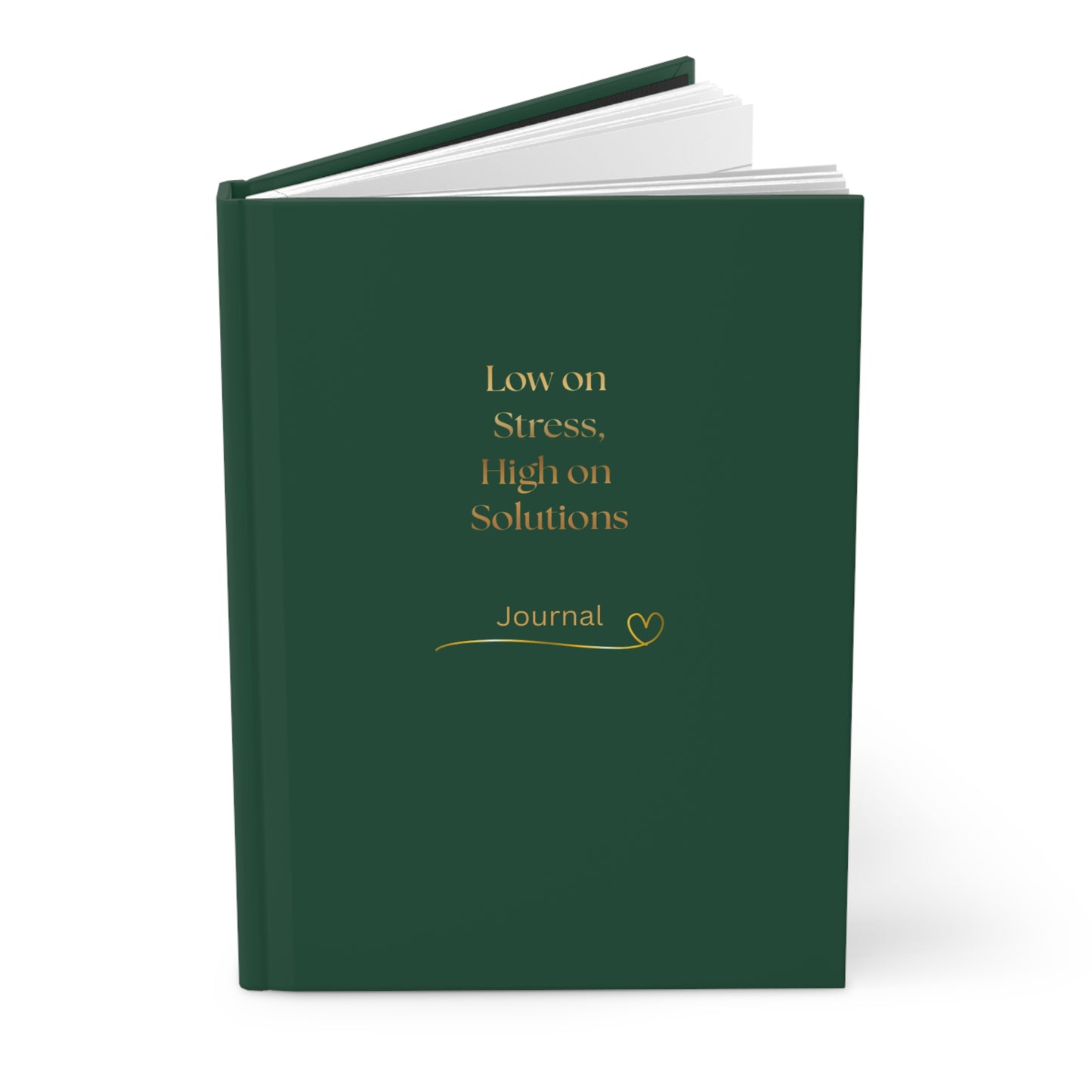 Green Journal with Heart