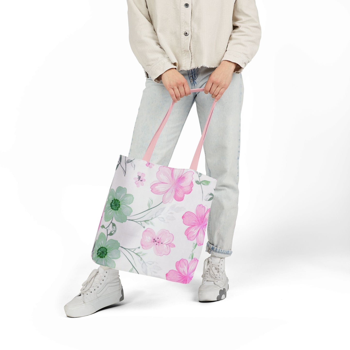Vibrant Floral Tote Bag