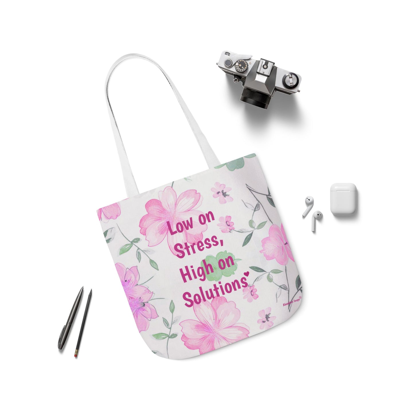 Vibrant Floral Tote Bag