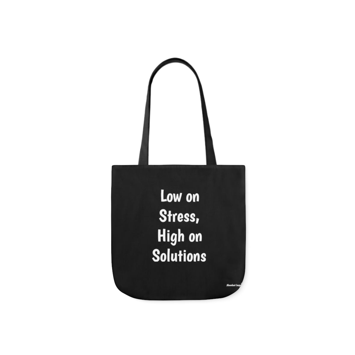 Black & White Tote Bag - w/o heart graphic