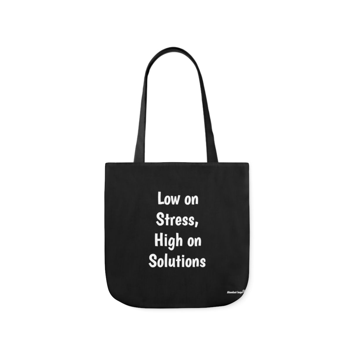 Black & White Tote Bag - w/o heart graphic