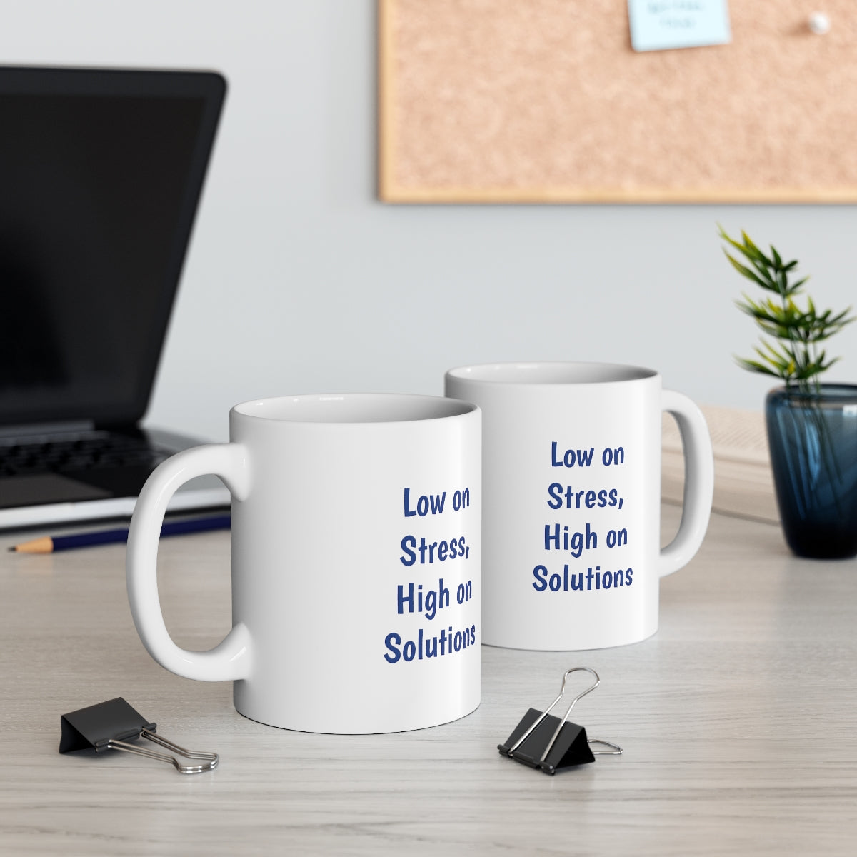 Ceramic Mug, Blue